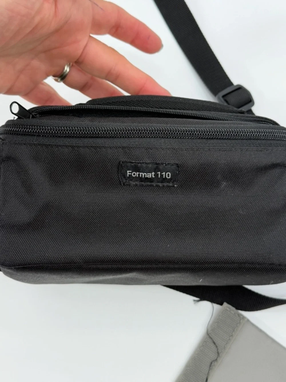 Lowepro Format 110 Compact Camera Bag Black Padded Case Shoulder Strap Pouch